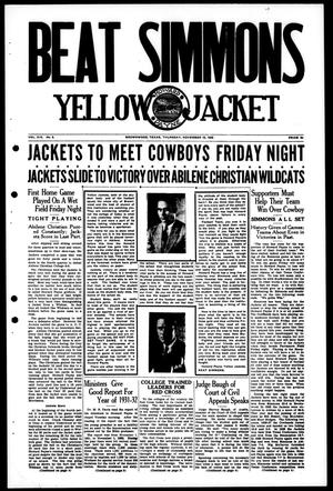 Yellow Jacket (Brownwood, Tex.), Vol. 19, No. 9, Ed. 1, Thursday, November 10, 1932