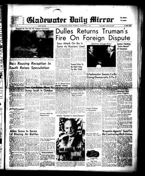 Gladewater Daily Mirror (Gladewater, Tex.), Vol. 4, No. 40, Ed. 1 Thursday, September 4, 1952