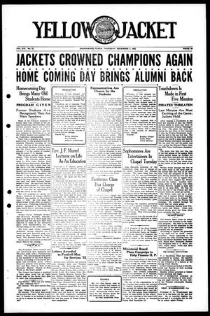 Yellow Jacket (Brownwood, Tex.), Vol. 19, No. 12, Ed. 1, Thursday, December 1, 1932