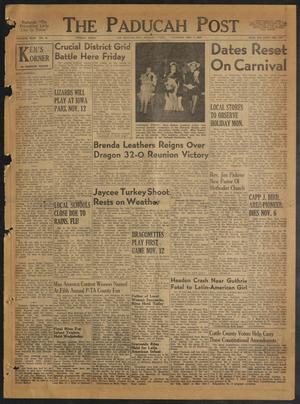 The Paducah Post (Paducah, Tex.), Vol. 50, No. 32, Ed. 1 Thursday, November 7, 1957