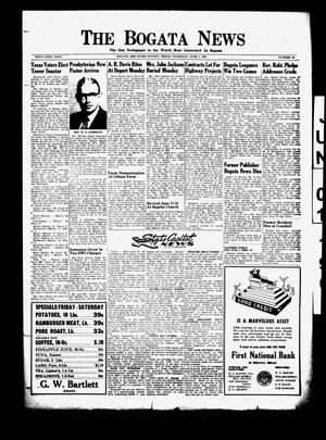 Primary view of object titled 'The Bogata News (Bogata, Tex.), Vol. 51, No. 34, Ed. 1 Thursday, June 1, 1961'.