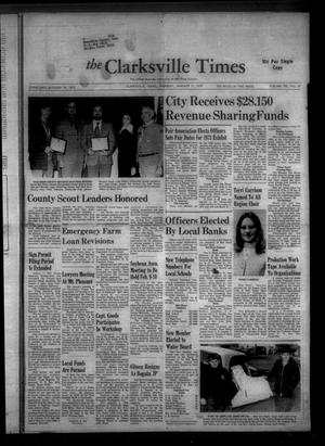 The Clarksville Times (Clarksville, Tex.), Vol. 100, No. 52, Ed. 1 Thursday, January 11, 1973