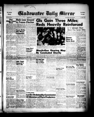 Gladewater Daily Mirror (Gladewater, Tex.), Vol. 3, No. 75, Ed. 1 Monday, June 18, 1951
