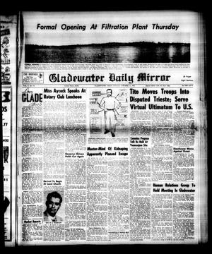 Gladewater Daily Mirror (Gladewater, Tex.), Vol. 5, No. 70, Ed. 1 Sunday, October 11, 1953