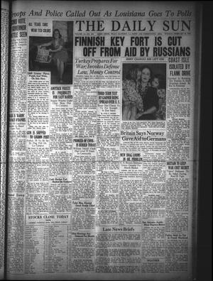 The Daily Sun (Goose Creek, Tex.), Vol. 21, No. 202, Ed. 1 Tuesday, February 20, 1940