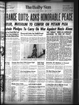 The Daily Sun (Goose Creek, Tex.), Vol. 21, No. 303, Ed. 1 Monday, June 17, 1940