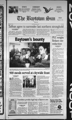 The Baytown Sun (Baytown, Tex.), Vol. 79, No. 362, Ed. 1 Friday, November 23, 2001