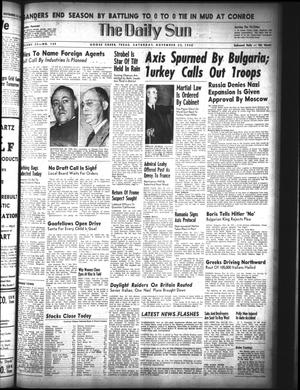 The Daily Sun (Goose Creek, Tex.), Vol. 22, No. 129, Ed. 1 Saturday, November 23, 1940
