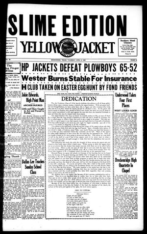 Yellow Jacket (Brownwood, Tex.), Vol. 20, No. 28, Ed. 1, Thursday, April 5, 1934