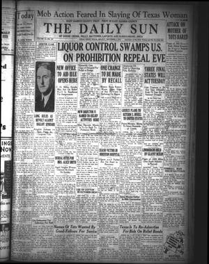 The Daily Sun (Goose Creek, Tex.), Vol. 15, No. 157, Ed. 1 Monday, December 4, 1933