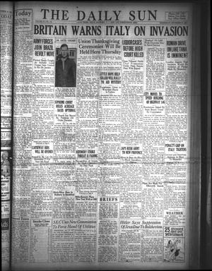 The Daily Sun (Goose Creek, Tex.), Vol. 17, No. 143, Ed. 1 Wednesday, November 27, 1935