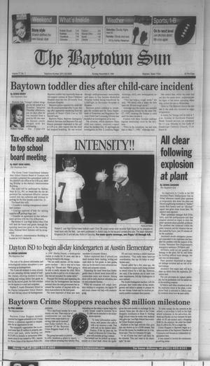 Primary view of object titled 'The Baytown Sun (Baytown, Tex.), Vol. 77, No. 7, Ed. 1 Sunday, November 8, 1998'.