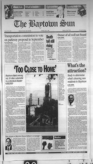 Primary view of object titled 'The Baytown Sun (Baytown, Tex.), Vol. 76, No. 225, Ed. 1 Tuesday, July 21, 1998'.