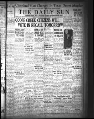 The Daily Sun (Goose Creek, Tex.), Vol. 15, No. 155, Ed. 1 Friday, December 1, 1933