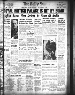 The Daily Sun (Goose Creek, Tex.), Vol. 22, No. 67, Ed. 1 Wednesday, September 11, 1940