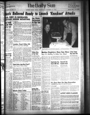 The Daily Sun (Goose Creek, Tex.), Vol. 22, No. 97, Ed. 1 Wednesday, October 16, 1940