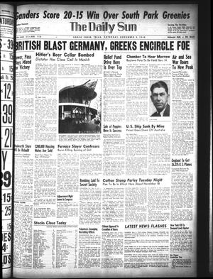 The Daily Sun (Goose Creek, Tex.), Vol. 22, No. 118, Ed. 1 Saturday, November 9, 1940