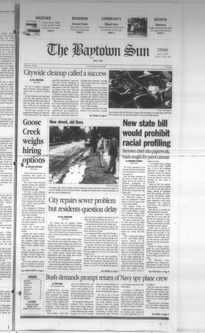 The Baytown Sun (Baytown, Tex.), Vol. 79, No. 128, Ed. 1 Tuesday, April 3, 2001