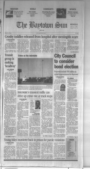 The Baytown Sun (Baytown, Tex.), Vol. 79, No. 73, Ed. 1 Wednesday, February 7, 2001