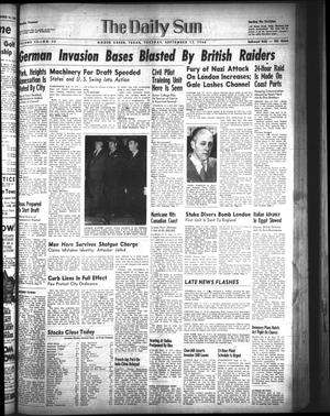 The Daily Sun (Goose Creek, Tex.), Vol. 22, No. 72, Ed. 1 Tuesday, September 17, 1940