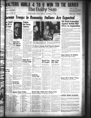 The Daily Sun (Goose Creek, Tex.), Vol. 22, No. 89, Ed. 1 Monday, October 7, 1940