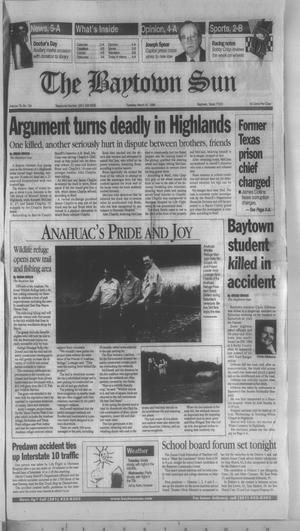 Primary view of object titled 'The Baytown Sun (Baytown, Tex.), Vol. 76, No. 124, Ed. 1 Tuesday, March 31, 1998'.