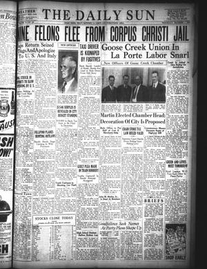 The Daily Sun (Goose Creek, Tex.), Vol. 19, No. 139, Ed. 1 Wednesday, December 1, 1937