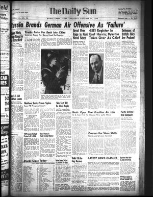 The Daily Sun (Goose Creek, Tex.), Vol. 22, No. 98, Ed. 1 Thursday, October 17, 1940