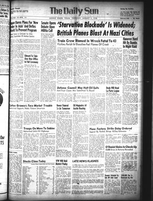 The Daily Sun (Goose Creek, Tex.), Vol. 22, No. 33, Ed. 1 Thursday, August 1, 1940