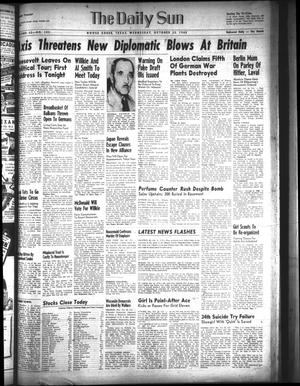 The Daily Sun (Goose Creek, Tex.), Vol. 22, No. 103, Ed. 1 Wednesday, October 23, 1940