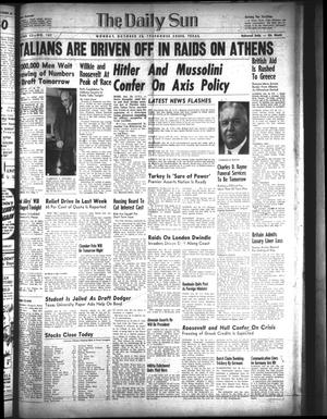 The Daily Sun (Goose Creek, Tex.), Vol. 22, No. 107, Ed. 1 Monday, October 28, 1940