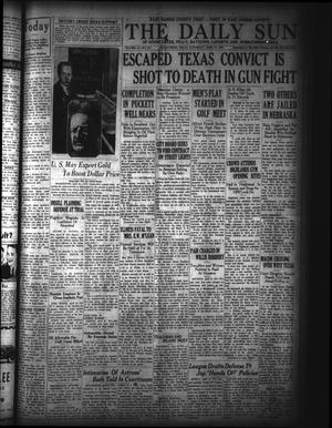 The Daily Sun (Goose Creek, Tex.), Vol. 15, No. 276, Ed. 1 Saturday, April 21, 1934