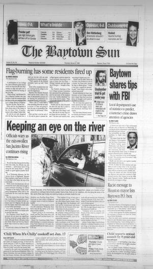 Primary view of object titled 'The Baytown Sun (Baytown, Tex.), Vol. 76, No. 59, Ed. 1 Thursday, January 8, 1998'.