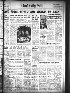 The Daily Sun (Goose Creek, Tex.), Vol. 21, No. 260, Ed. 1 Saturday, April 27, 1940