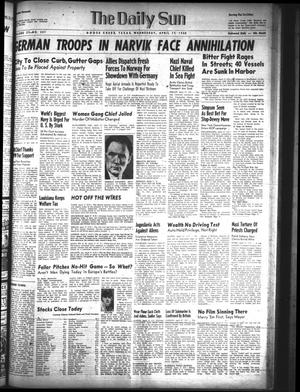 The Daily Sun (Goose Creek, Tex.), Vol. 21, No. 251, Ed. 1 Wednesday, April 17, 1940