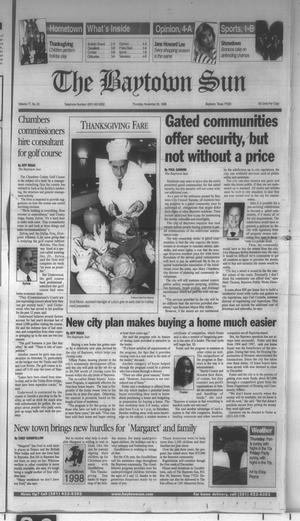 The Baytown Sun (Baytown, Tex.), Vol. 77, No. 23, Ed. 1 Thursday, November 26, 1998