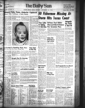 The Daily Sun (Goose Creek, Tex.), Vol. 22, No. 77, Ed. 1 Monday, September 23, 1940