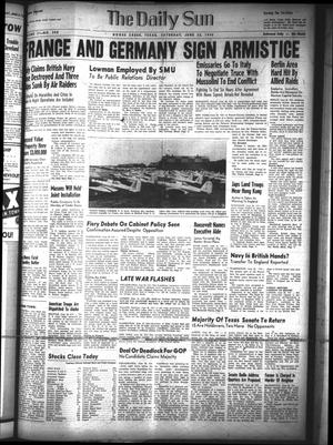 The Daily Sun (Goose Creek, Tex.), Vol. 21, No. 308, Ed. 1 Saturday, June 22, 1940