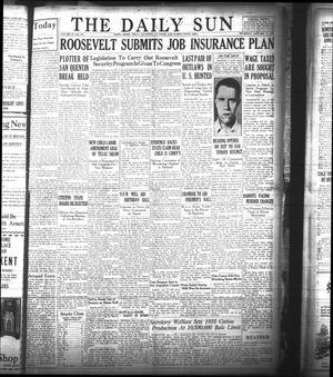 The Daily Sun (Goose Creek, Tex.), Vol. 16, No. 191, Ed. 1 Thursday, January 17, 1935