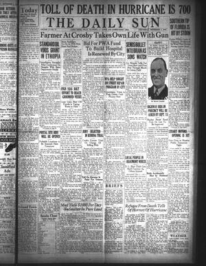 The Daily Sun (Goose Creek, Tex.), Vol. 17, No. 72, Ed. 1 Wednesday, September 4, 1935