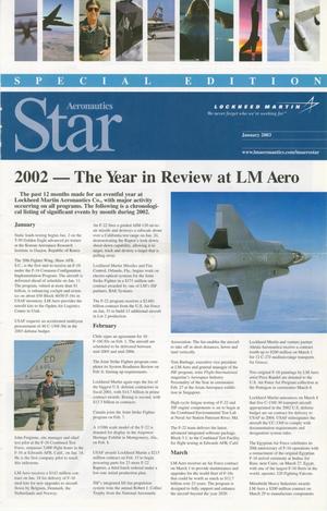 Aeronautics Star, January 2003, Special Edition