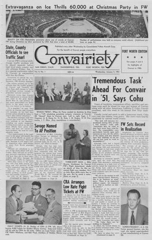 Convairiety, Volume 4, Number 1, January 3, 1951
