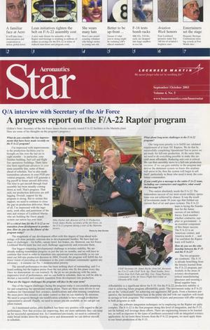 Aeronautics Star, Volume 4, Number 5, September/October 2003
