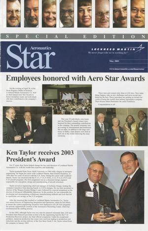 Primary view of object titled 'Aeronautics Star, Special Edition, May 2003'.