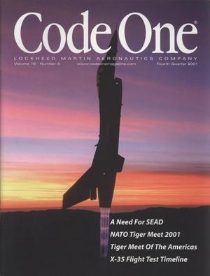 Primary view of object titled 'Code One, Volume 16, Number 4, Fourth Quarter 2001'.