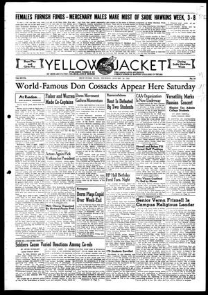 Yellow Jacket (Brownwood, Tex.), Vol. 27, No. 14, Ed. 1, Thursday, January 30, 1941