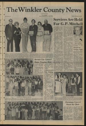 The Winkler County News (Kermit, Tex.), Vol. 43, No. 26, Ed. 1 Monday, December 18, 1978