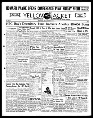 Yellow Jacket (Brownwood, Tex.), Vol. 28, No. 4, Ed. 1, Thursday, October 9, 1941
