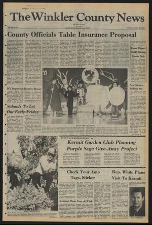 The Winkler County News (Kermit, Tex.), Vol. 43, No. 12, Ed. 1 Monday, October 30, 1978