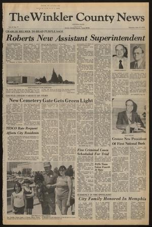 The Winkler County News (Kermit, Tex.), Vol. 42, No. 77, Ed. 1 Thursday, June 15, 1978